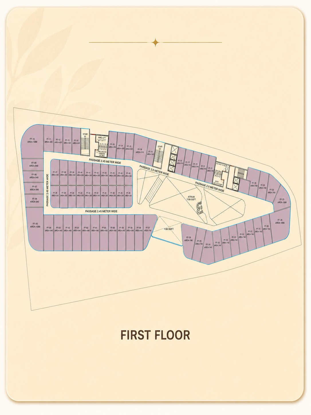 1st Floor Plan